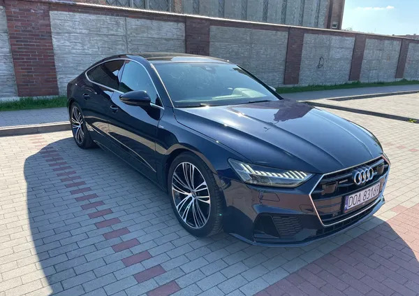 audi Audi A7 cena 209000 przebieg: 31000, rok produkcji 2019 z Wrocław